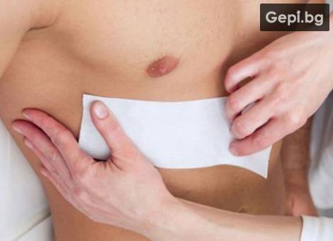 Кола маска на гръб или гърди и корем за мъже