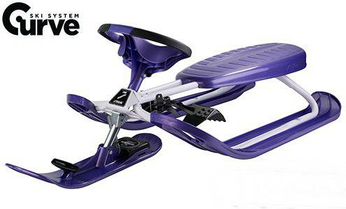 Шейна с кормило STIGA Snowracer Color Pro Purple