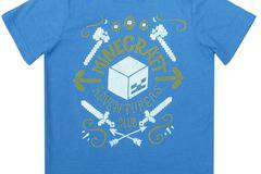 ТЕНИСКА MINECRAFT синя