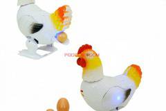 Музикална кокошка, която снася яйца