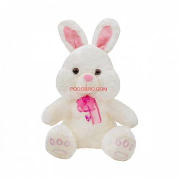 Плюшено зайче, пеещо на български език