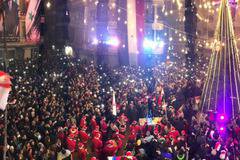 В Алепо грейна коледна елха