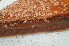 Торта с кафе и шоколад