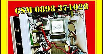 Ремонт на микровълнова фурна с прекъснат високоволтов диод