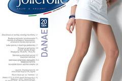 Малена – магазин за гладки прозрачни чорапогащи 20 ДЕН Жоли Фоли Jolie Folie италиански тънък чорагащник Danae 20 DEN