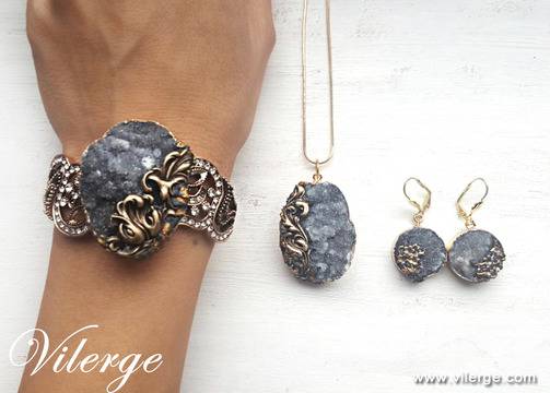 Модна колекция ръчно изработени бижута за абитуриентски бал 2017