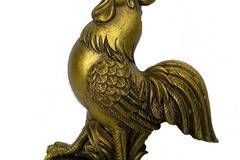 Фън Шуй статуетка. Фигура от полирезин на петел – 15 см. Модел FS-4361