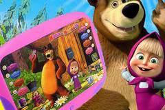 Интерактивен детски таблет Маша и Мечока