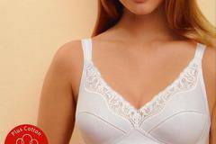 Малена – магазин за бял памучен сутиен без банел Триумф Triumph 80B сутиени меки чашки без банели сутиен мека чашка