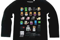 Героите на MINECRAFT на тениска