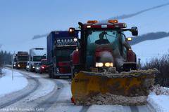 Ограничено е движението по АМ „Тракия“ в участъка Карнобат – Бургас