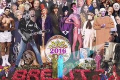 Известните личности, с които се сбогувахме през 2016 г.