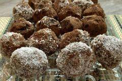 Сурови шоколадови бонбони