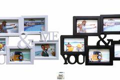 Рамка за 5 снимки – пано You and Me – 50 см. Модел F-143-582