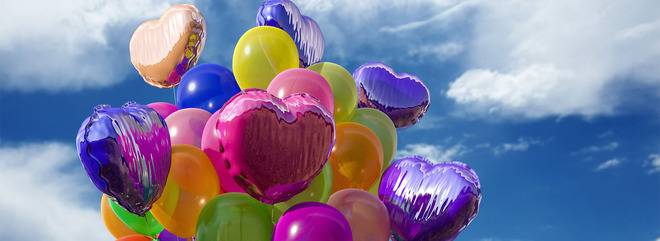 Балони с хелий, Украси от Балони град София