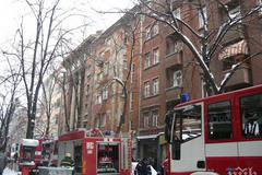 Евакуираха кооперация в центъра на София заради пожар