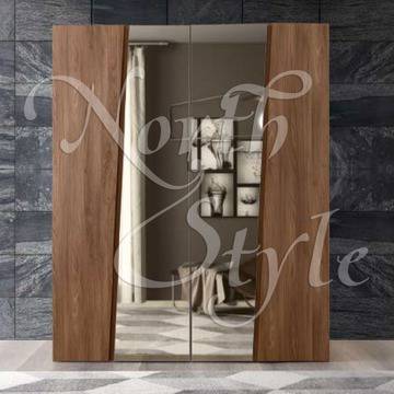 Модерен гардероб с огледала произведен в Италия, серия STROM