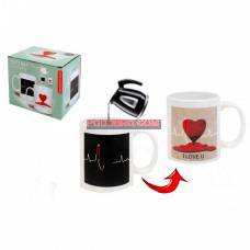 Термо чаша I LOVE YOU, подарък за Деня на влюбените на страхотна цена