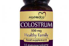 COLOSTRUM 500 mg Healthy Family 50 дъвчащи таблети