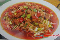 Свински кебап във вино