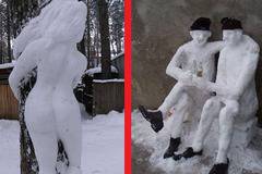 Най-забавните и креативни идеи за снежни човеци