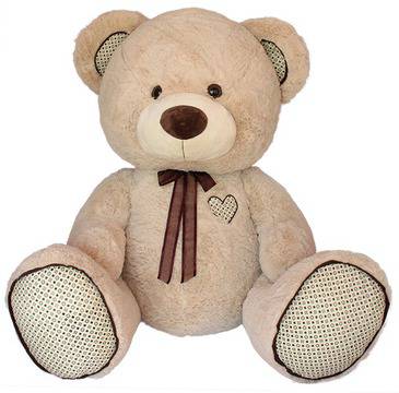 Подаръци, табакери и сувенири – Плюшени играчки – Огромен плюшен мечок с панделка 100см – Безплатна Доставка на Цветя Букети…
