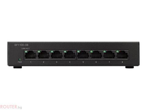 Мрежов суич CISCO SF110D-08 8-Port