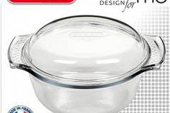 Тенджера от боросиликатно стъкло Pyrex Easy Grip