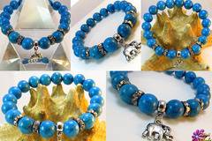 Дамска гривна от естествени камъни Тюркоаз – DM-2268