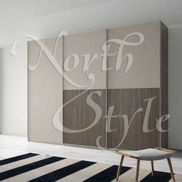 Дизайнерско обзавеждане за спалня – гардероб с плъзгащи врати, модел DADO