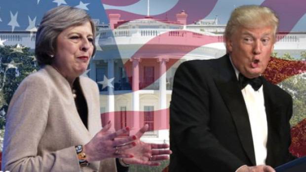 Тръмп ще се срещне най-напред с Тереза Мей