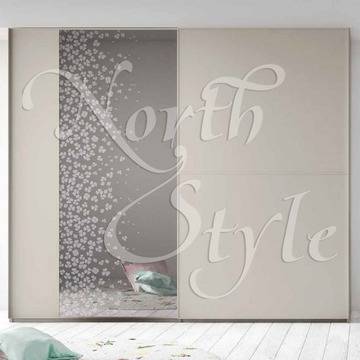 Модерен дизайнерски гардероб с плъзгащи врати, серия TRIA