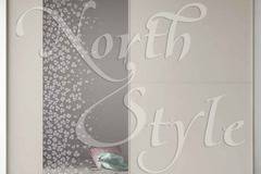 Модерен дизайнерски гардероб с плъзгащи врати, серия TRIA