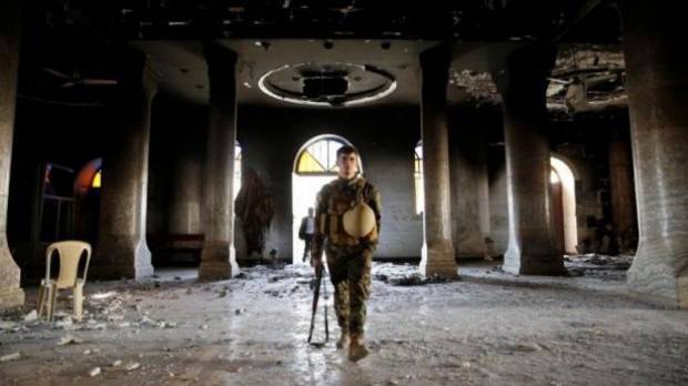 „Ислямска държава“ обучава джихадисти в християнска църква