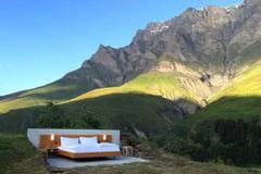 Хотел без стени посреща гости в Швейцария