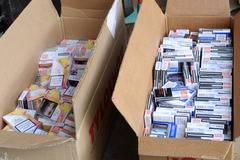 Откриха цигари без бандерол в магазин и в дома на продавачката в Кюстендил