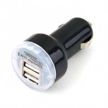 Двоен USB разклонител за кола