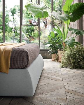 W – Модерна италианска спалня от текстил, LENNY