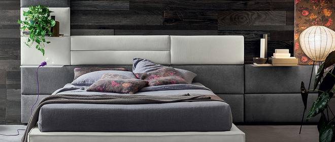 Модерна италианска спалня от текстил