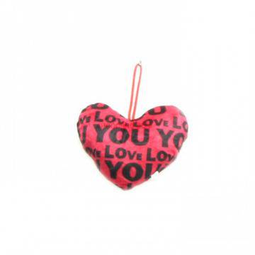 Плюшено сърце с надписи Love – малко