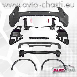 Комплект задна броня и вежди на калниците за BMW X5 F15