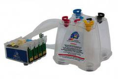 Система за непрекъснато подаване на мастило (СНПМ) CISS за принтери Epson с номер на касети – T0711, T0712, T0713, T0714