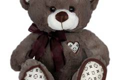 Подаръци, табакери и сувенири – Плюшени играчки – Малко кафяво плюшено мече 23см – Доставка на Цветя и Букети за Свети…