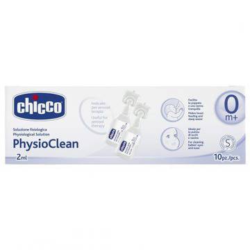 Физиологичен разтвор Chicco Physiological, 0+, 10 броя x 2 мл