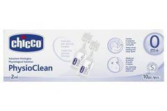 Физиологичен разтвор Chicco Physiological, 0+, 10 броя x 2 мл