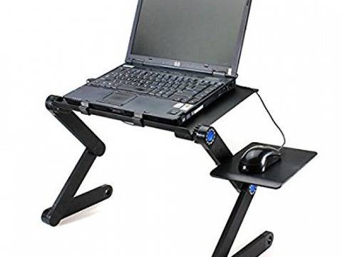 Метална сгъваема маса за лаптоп Т9