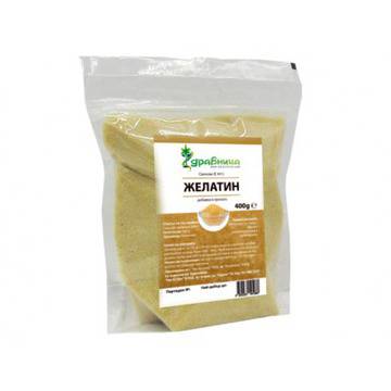 Желатин, свински, за здрави стави – 400 гр.