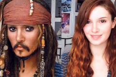 Страхотна трансформация в капитан Джак Спароу