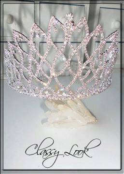 Тиара за коса белгийски кристали – Queen of Destiny