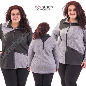 Стилен и изящен макси жакет в два актуални десена